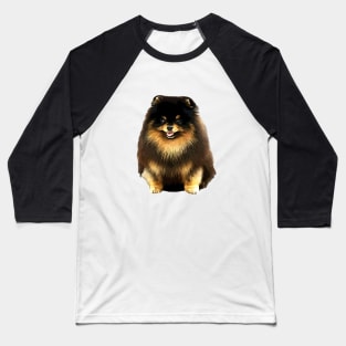 German Spitz Black and Tan Baseball T-Shirt